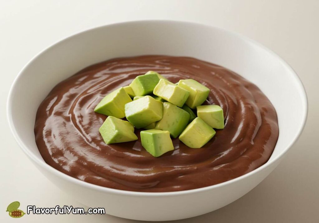 Creamy Avocado Chocolate Pudding