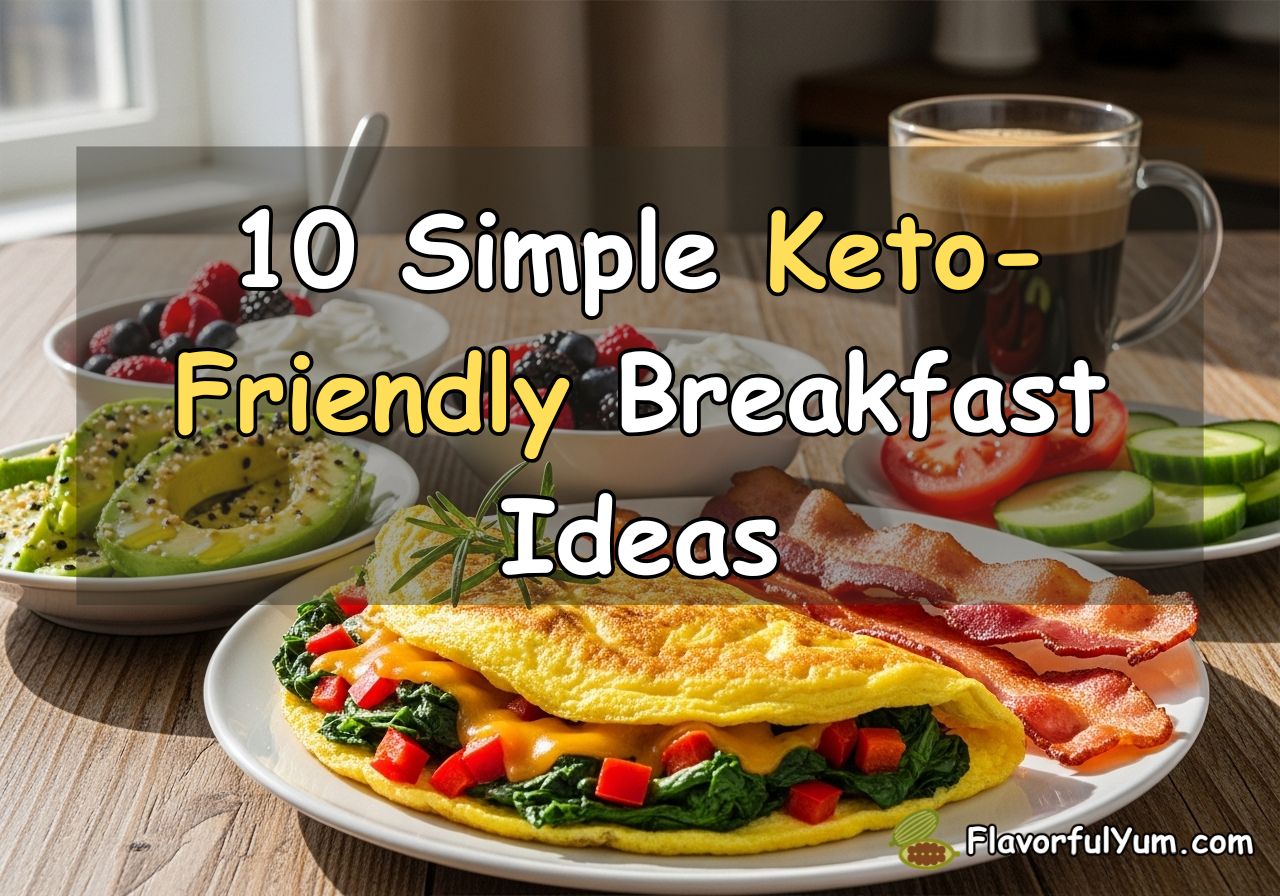10 Simple Keto-Friendly Breakfast Ideas