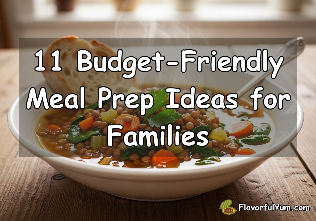 11 Budget-Friendly Meal Prep Ideas for Families