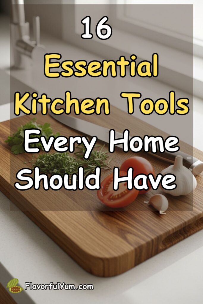 16 Essential Kitchen Tools Every Home Should Have (Beginner Guide)
