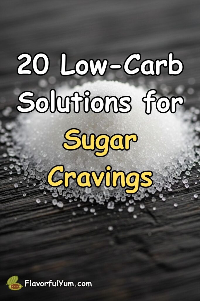 20 Low-Carb Solutions for Sugar Cravings