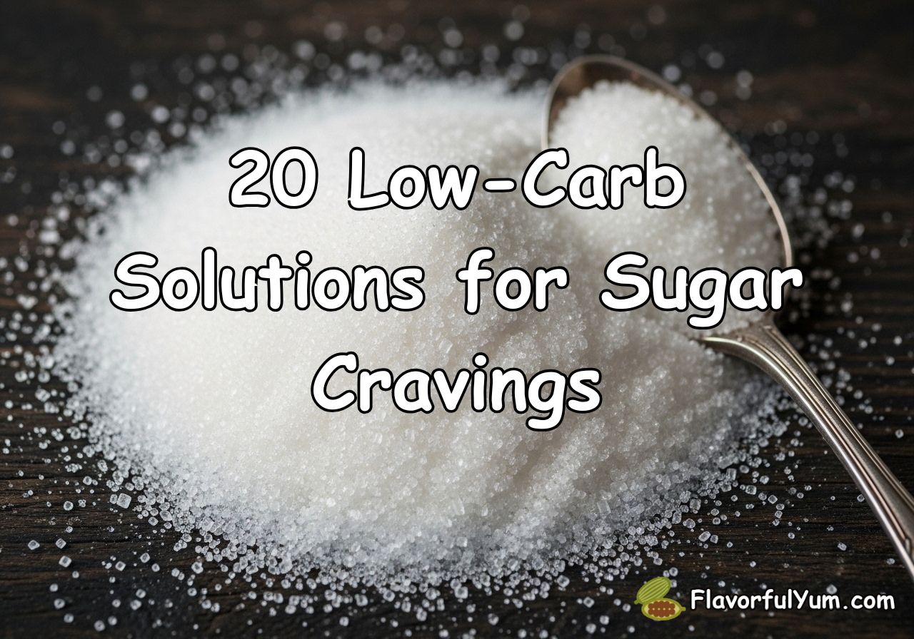 20 Low-Carb Solutions for Sugar Cravings