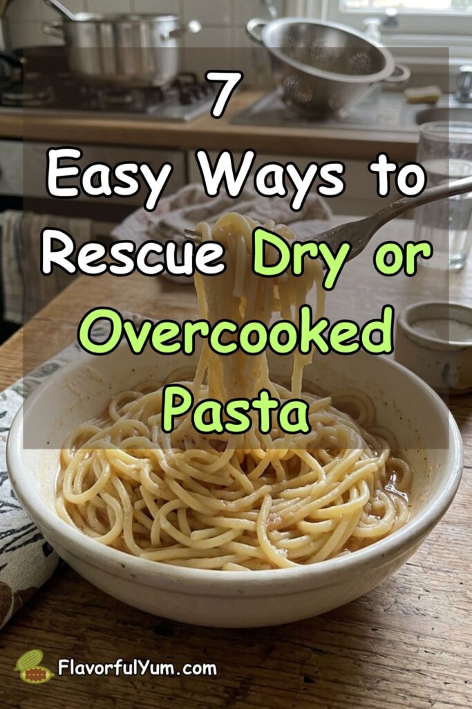 7 Easy Ways to Rescue Dry or Overcooked Pasta