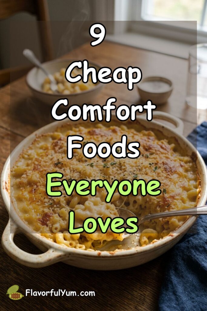 9 Cheap Comfort Foods Everyone Loves