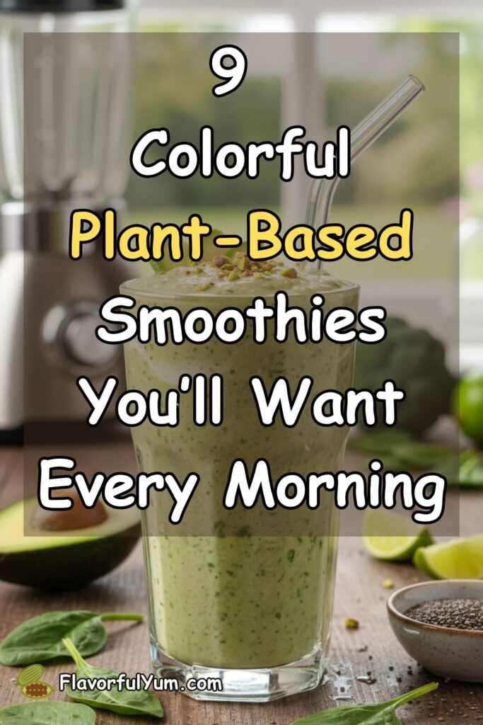 9 Colorful Plant-Based Smoothies You’ll Want Every Morning