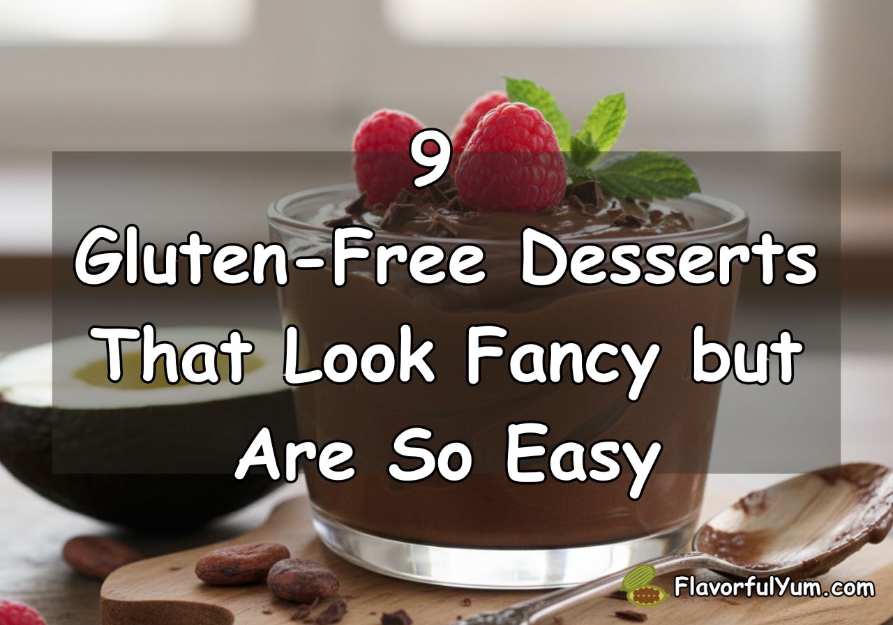 9 Gluten-Free Desserts That Look Fancy but Are So Easy