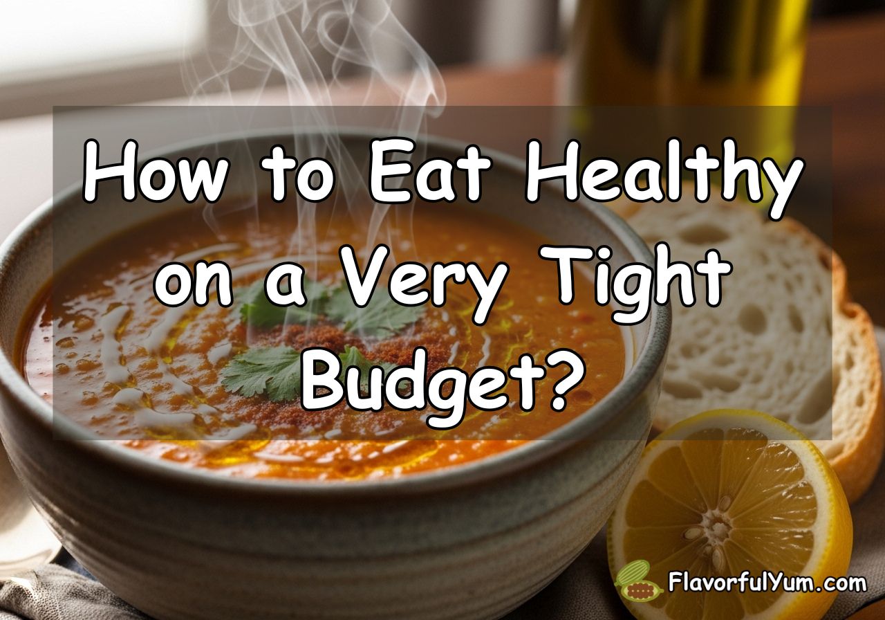 How to Eat Healthy on a Very Tight Budget?