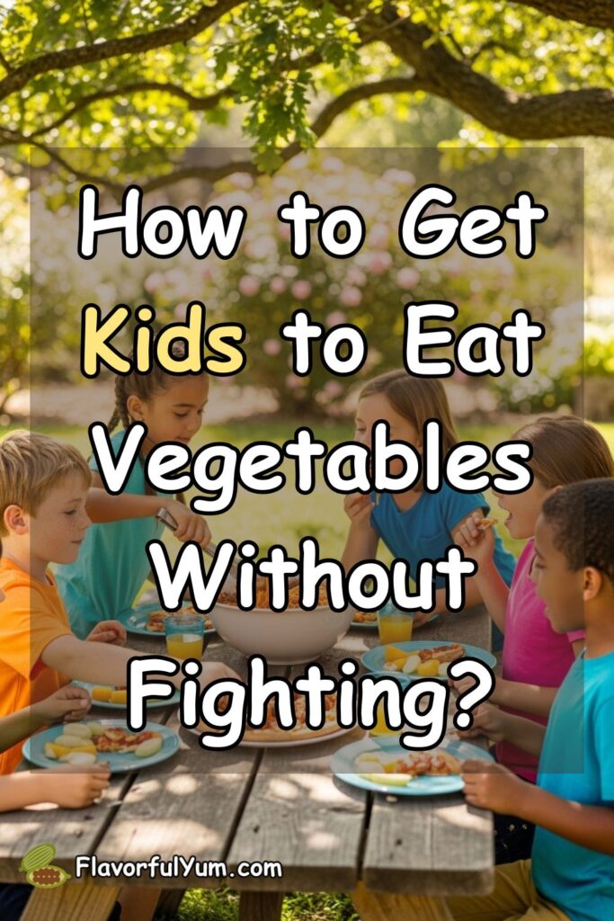 How to Get Kids to Eat Vegetables Without Fighting?