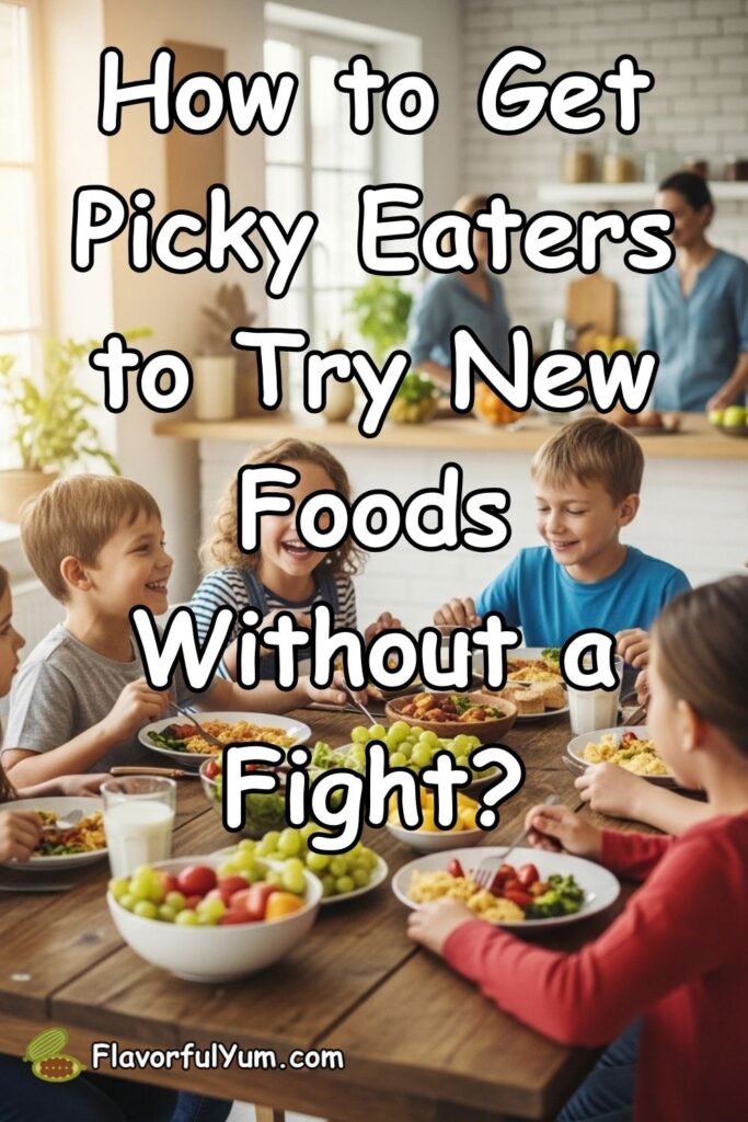 How to Get Picky Eaters to Try New Foods Without a Fight?