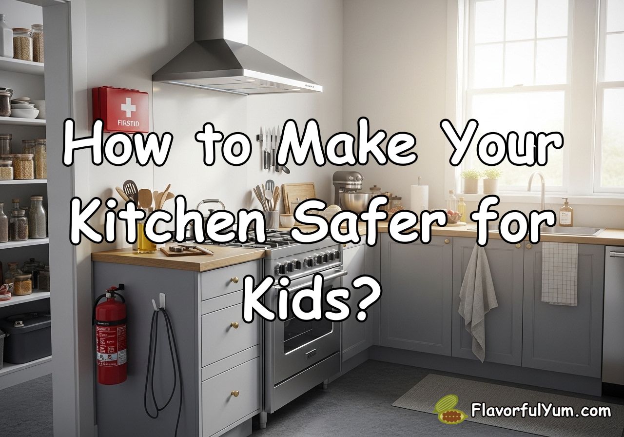 How to Make Your Kitchen Safer for Kids?