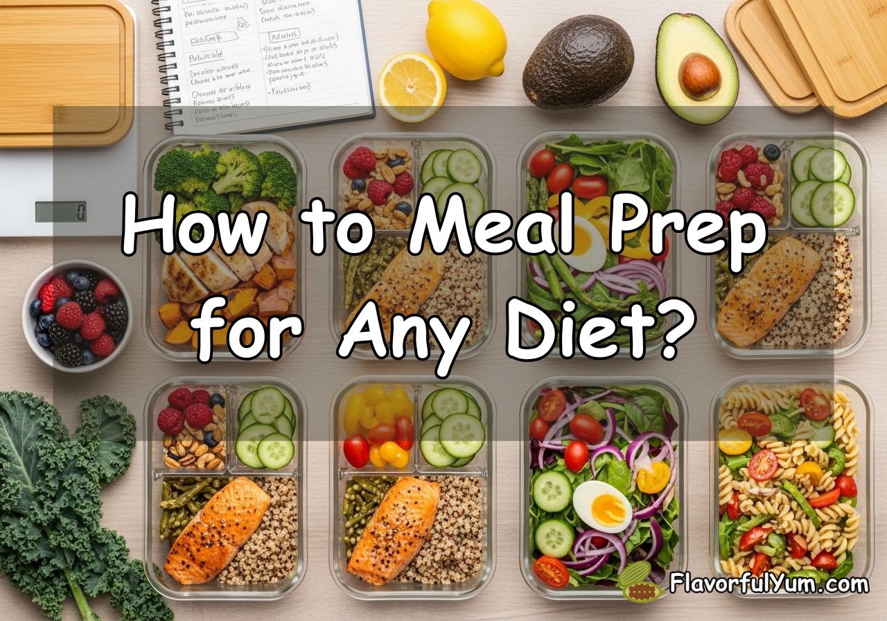 How to Meal Prep for Any Diet?