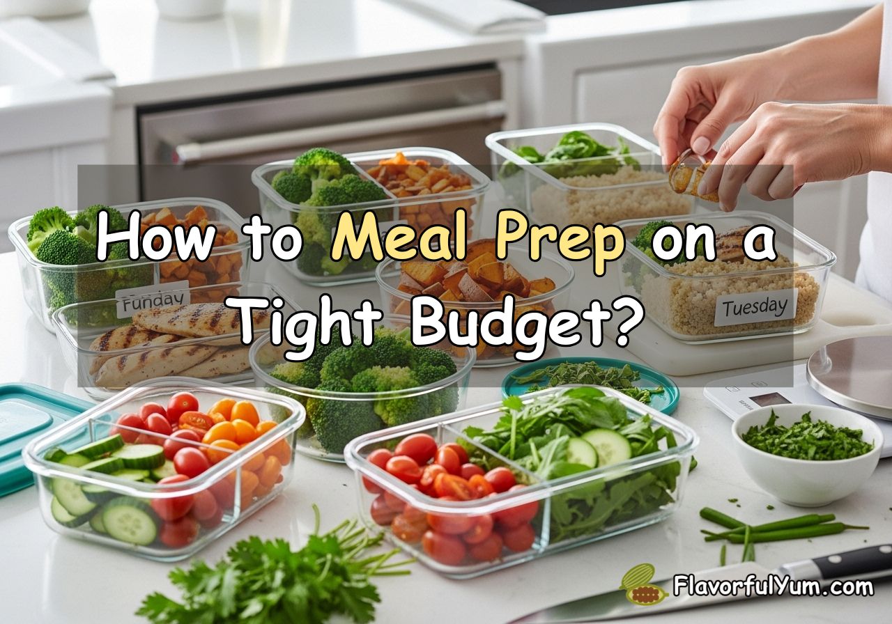 How to Meal Prep on a Tight Budget?
