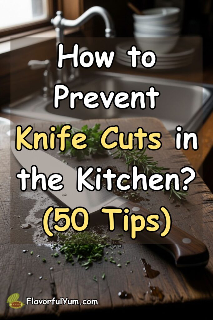 How to Prevent Knife Cuts in the Kitchen? (50 Tips)