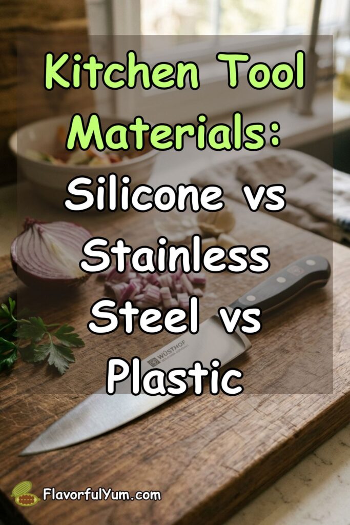 Kitchen Tool Materials: Silicone vs Stainless Steel vs Plastic