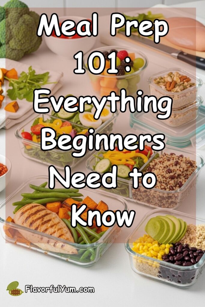 Meal Prep 101: Everything Beginners Need to Know