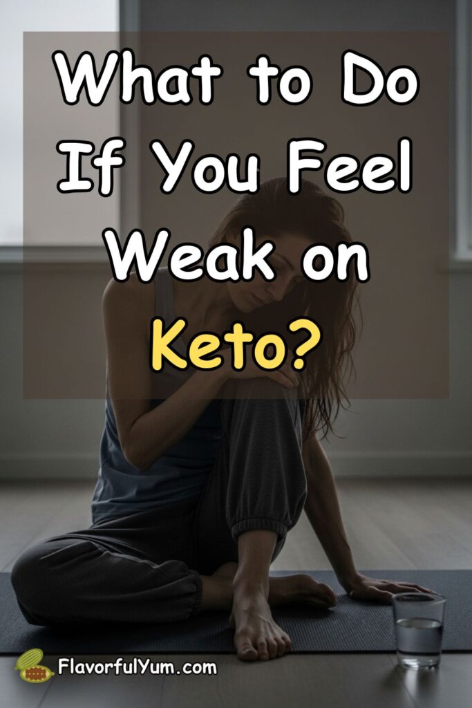 What to Do If You Feel Weak on Keto?