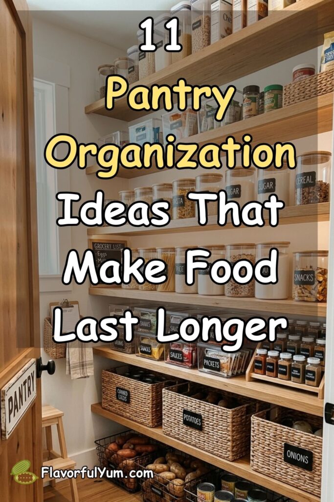 11 Pantry Organization Ideas That Make Food Last Longer