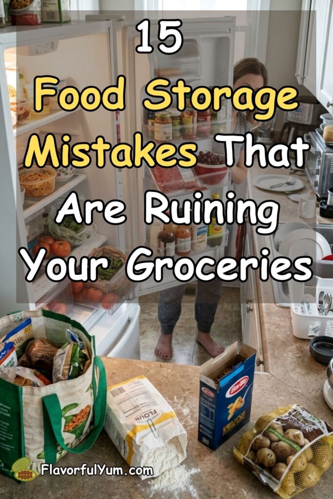 15 Food Storage Mistakes That Are Ruining Your Groceries