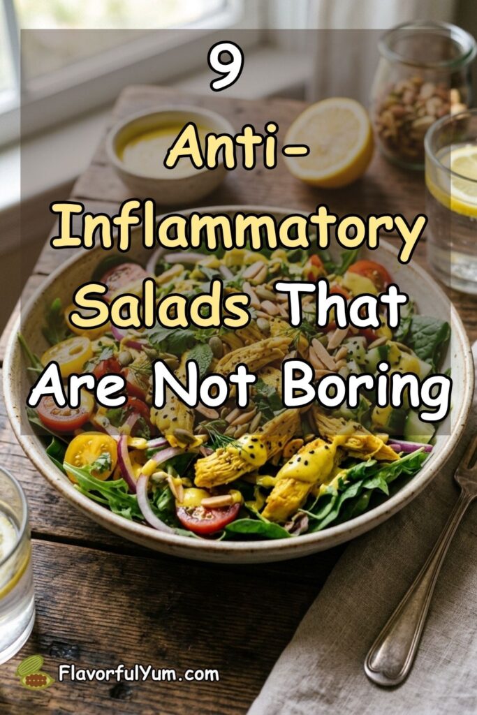 9 Anti-Inflammatory Salads That Are Not Boring