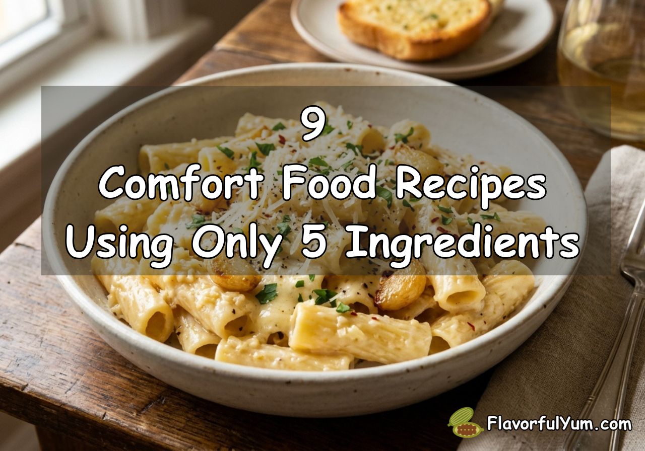 9 Comfort Food Recipes Using Only 5 Ingredients
