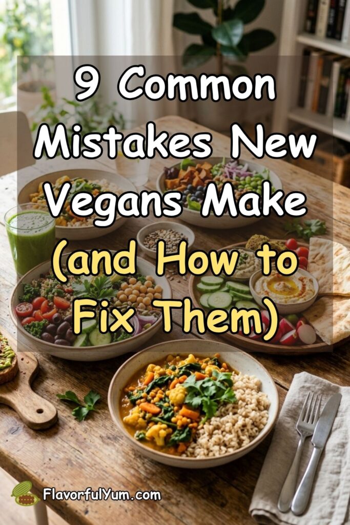 9 Common Mistakes New Vegans Make (and How to Fix Them)