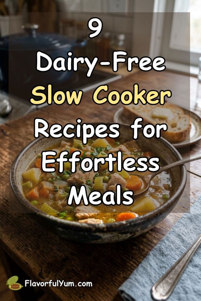 9 Dairy-Free Slow Cooker Recipes for Effortless Meals