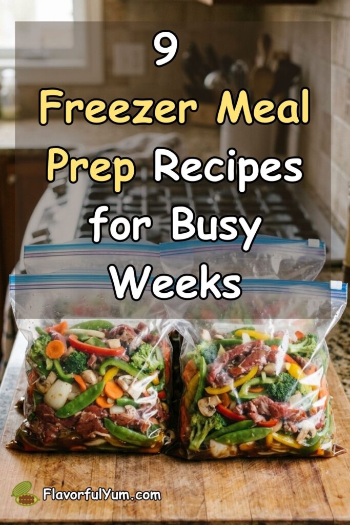 9 Freezer Meal Prep Recipes for Busy Weeks