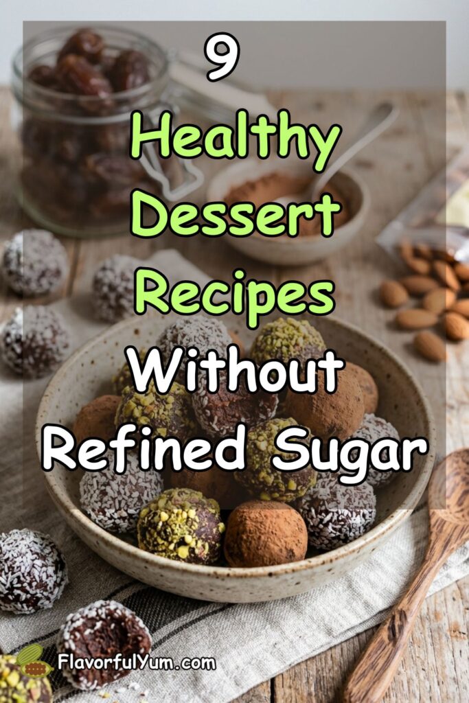 9 Healthy Dessert Recipes Without Refined Sugar