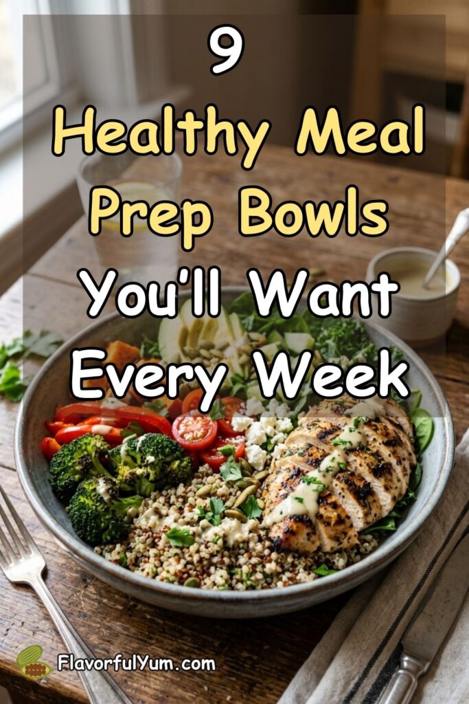 9 Healthy Meal Prep Bowls You’ll Want Every Week