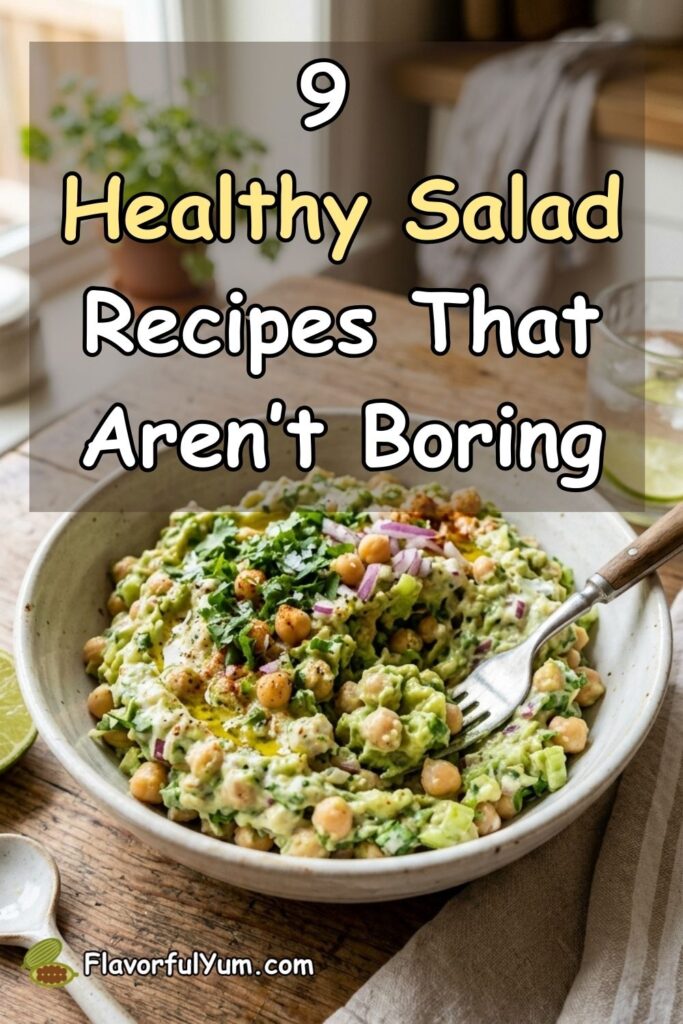 9 Healthy Salad Recipes That Aren’t Boring