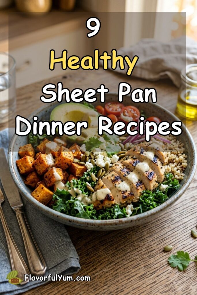 9 Healthy Sheet Pan Dinner Recipes