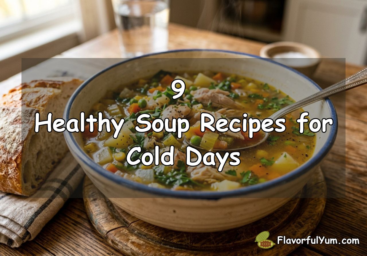 9 Healthy Soup Recipes for Cold Days