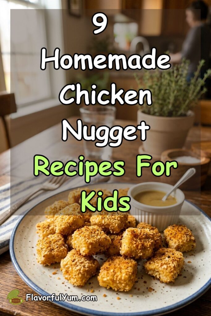 9 Homemade Chicken Nugget Recipes For Kids