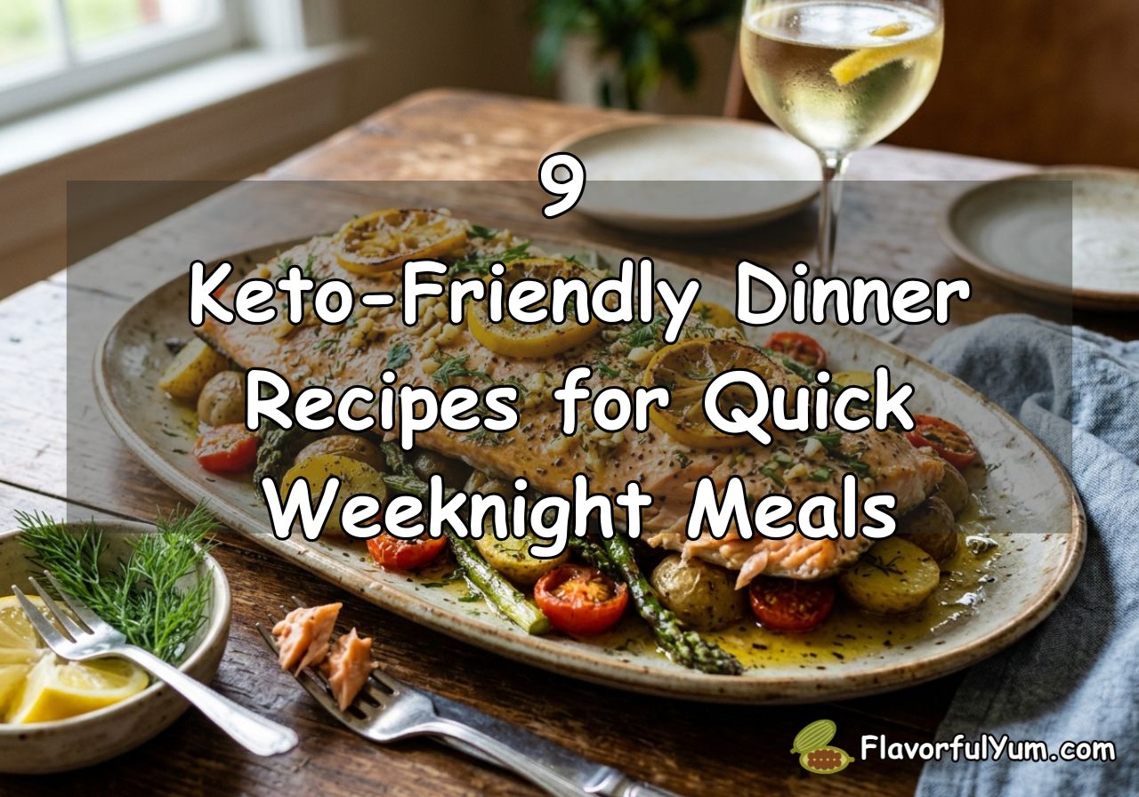 9 Keto-Friendly Dinner Recipes for Quick Weeknight Meals