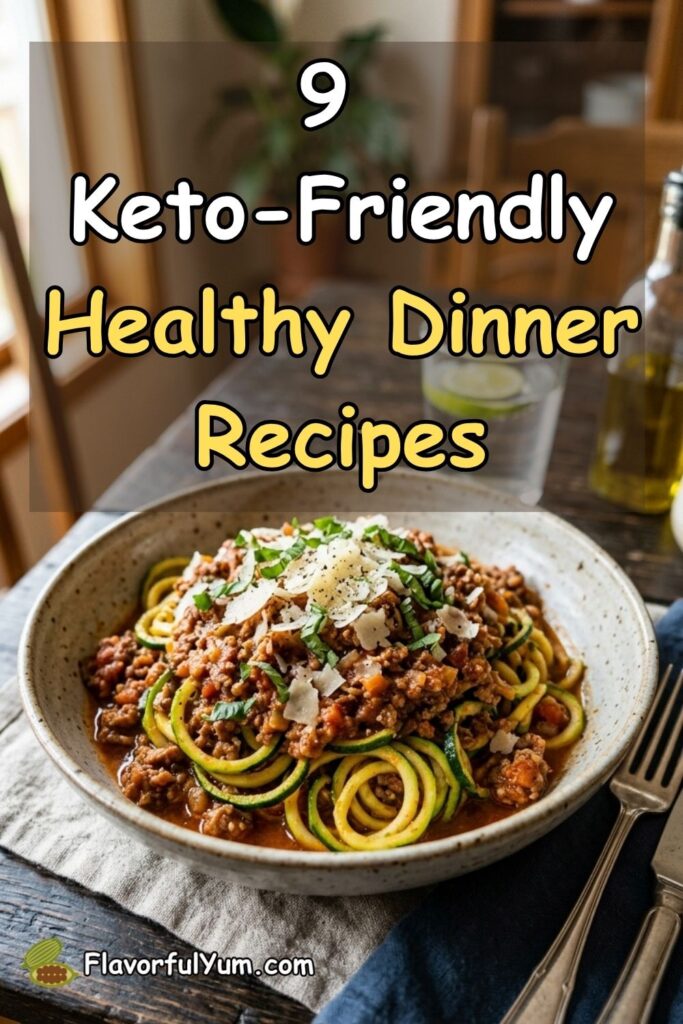 9 Keto-Friendly Healthy Dinner Recipes