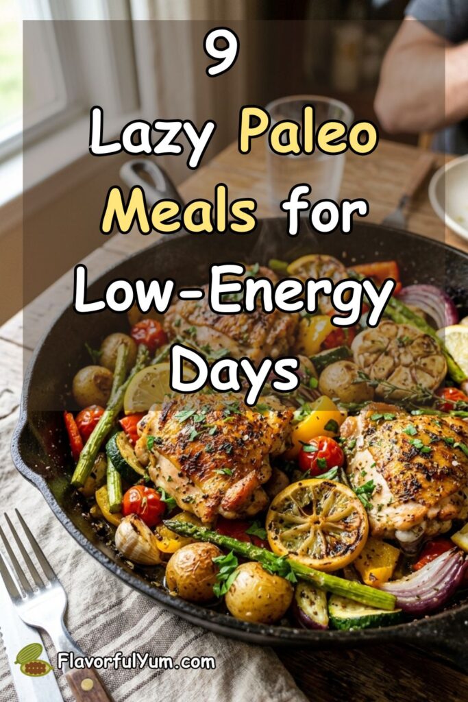 9 Lazy Paleo Meals for Low-Energy Days
