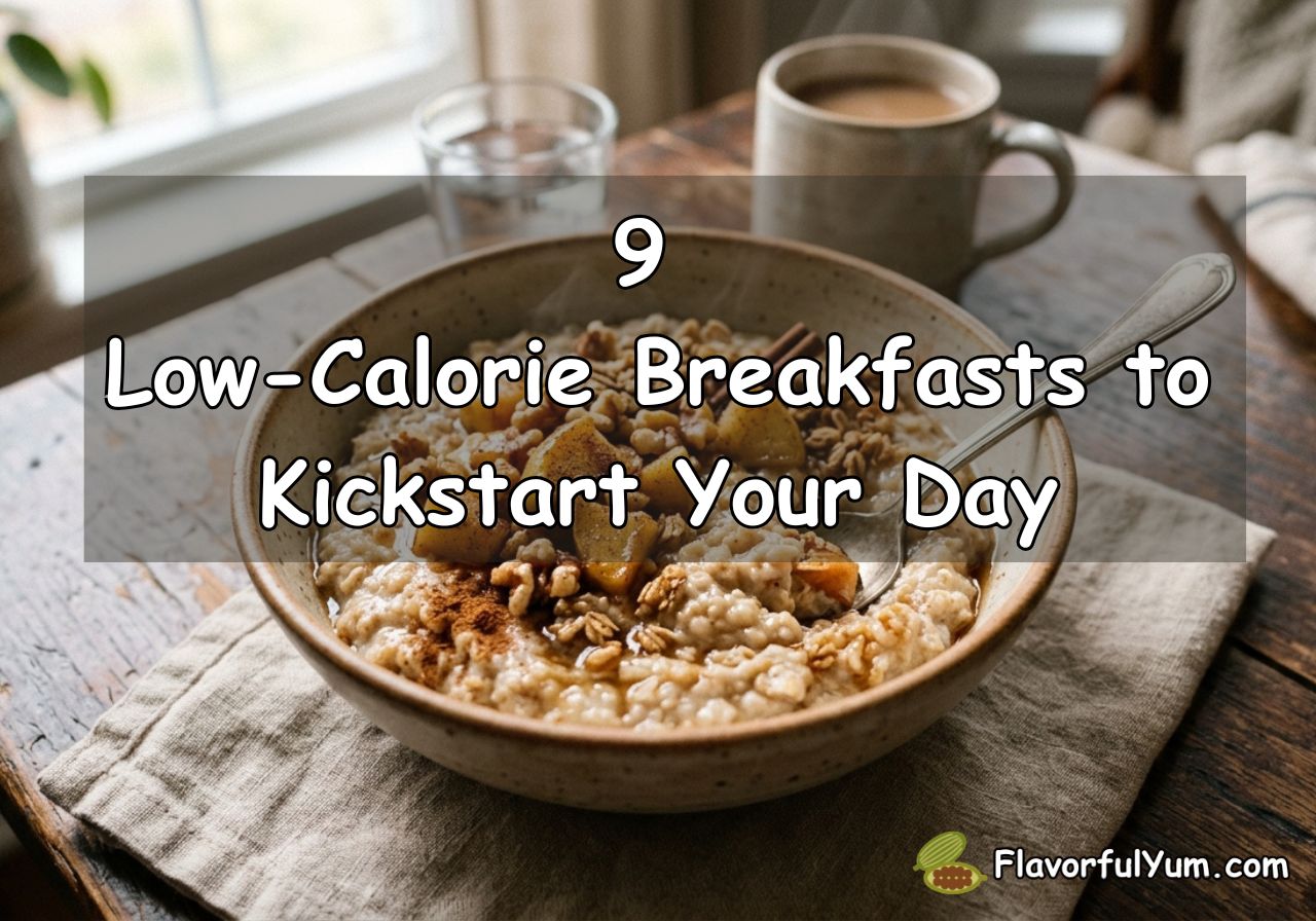 9 Low-Calorie Breakfasts to Kickstart Your Day