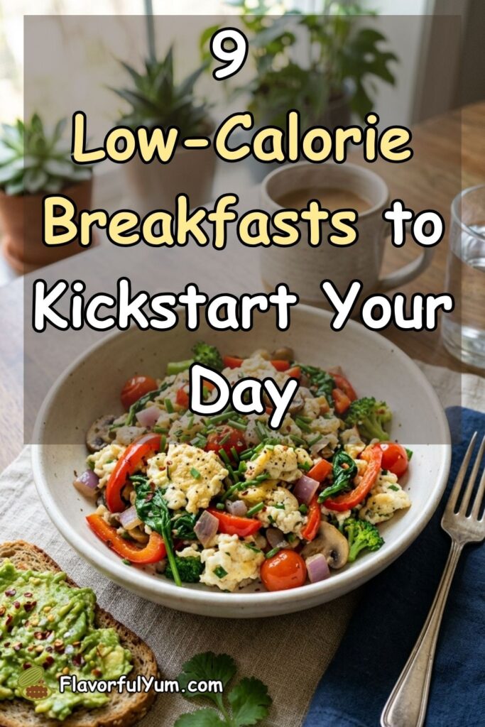 9 Low-Calorie Breakfasts to Kickstart Your Day