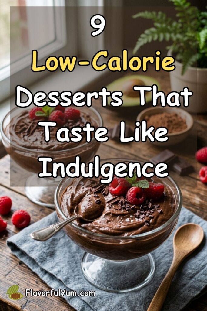 9 Low-Calorie Desserts That Taste Like Indulgence