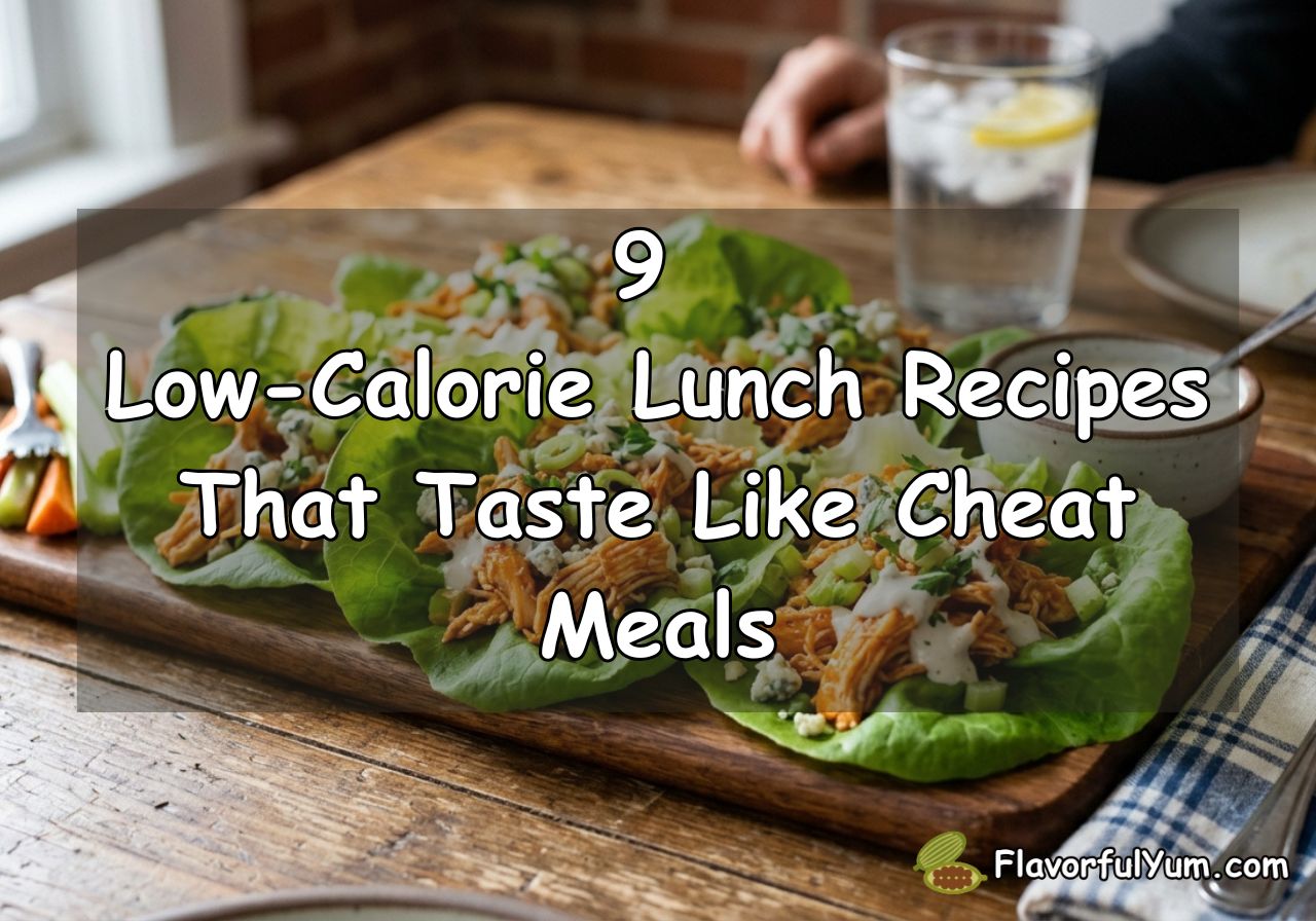9 Low-Calorie Lunch Recipes That Taste Like Cheat Meals