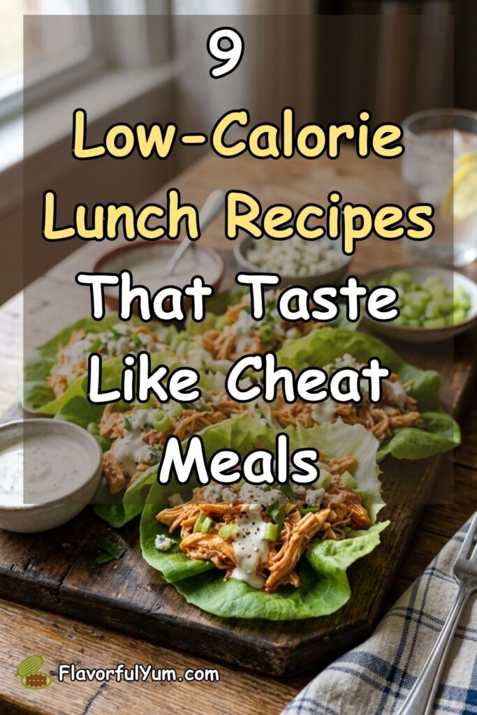 9 Low-Calorie Lunch Recipes That Taste Like Cheat Meals