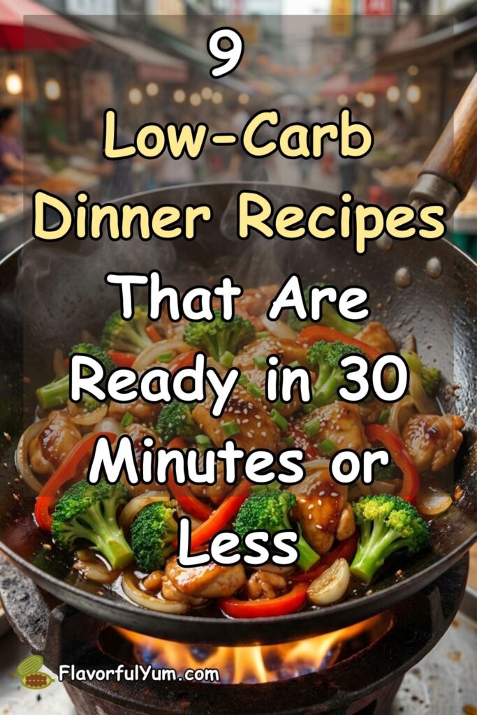 9 Low-Carb Dinner Recipes That Are Ready in 30 Minutes or Less