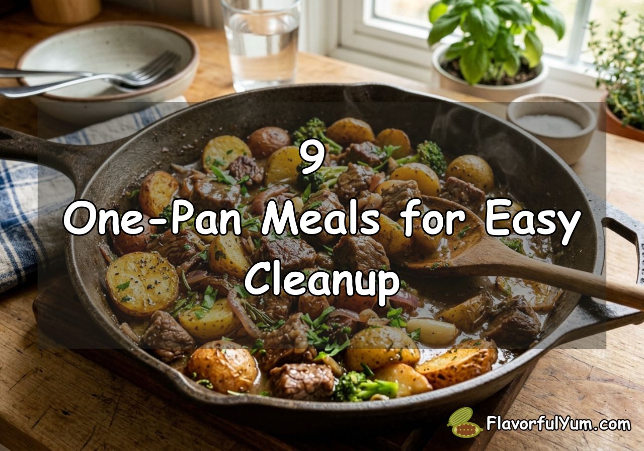 9 One-Pan Meals for Easy Cleanup