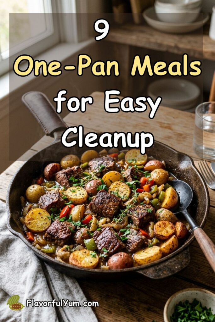 9 One-Pan Meals for Easy Cleanup