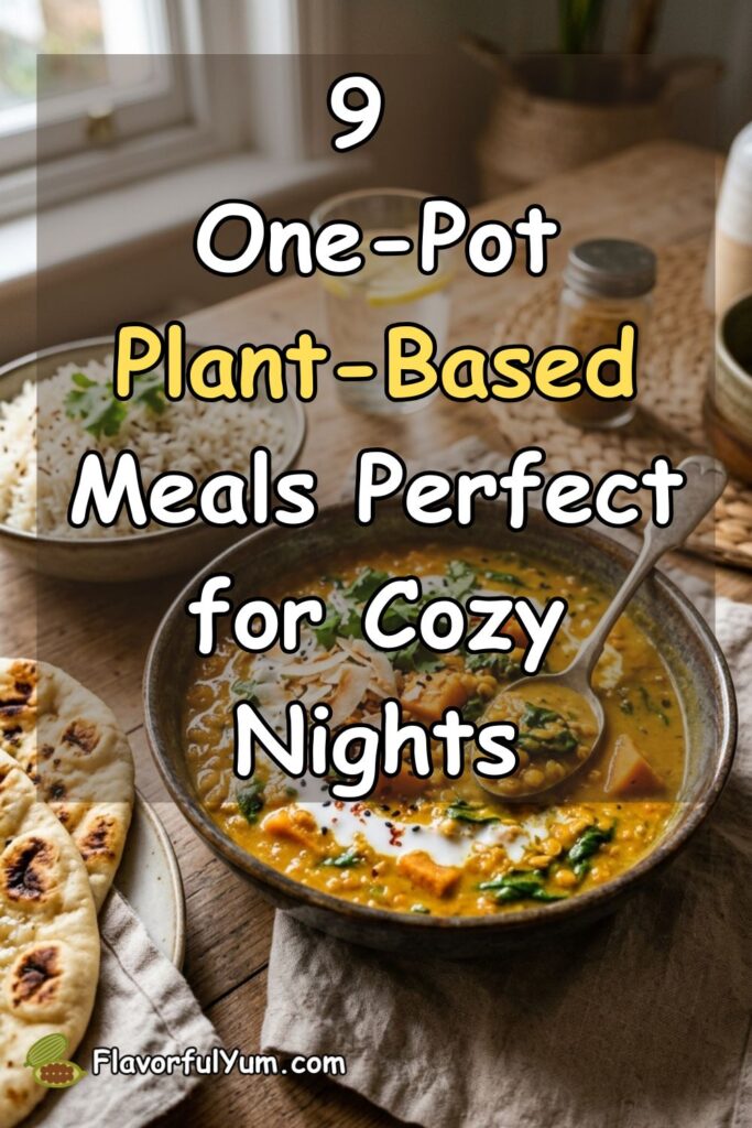 9 One-Pot Plant-Based Meals Perfect for Cozy Nights