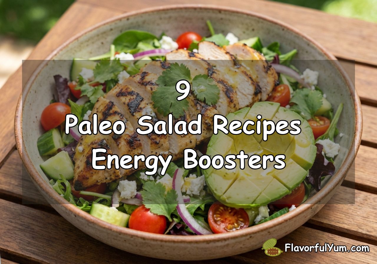 9 Paleo Salad Recipes Energy Boosters