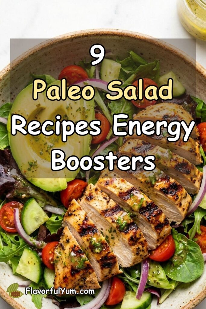 9 Paleo Salad Recipes Energy Boosters