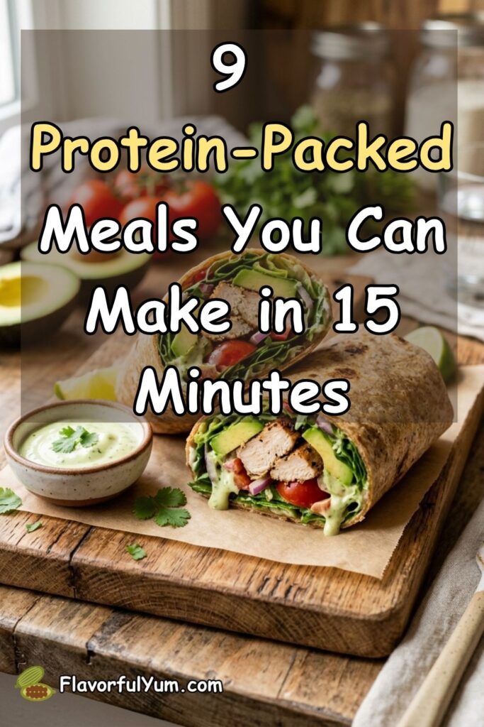 9 Protein-Packed Meals You Can Make in 15 Minutes