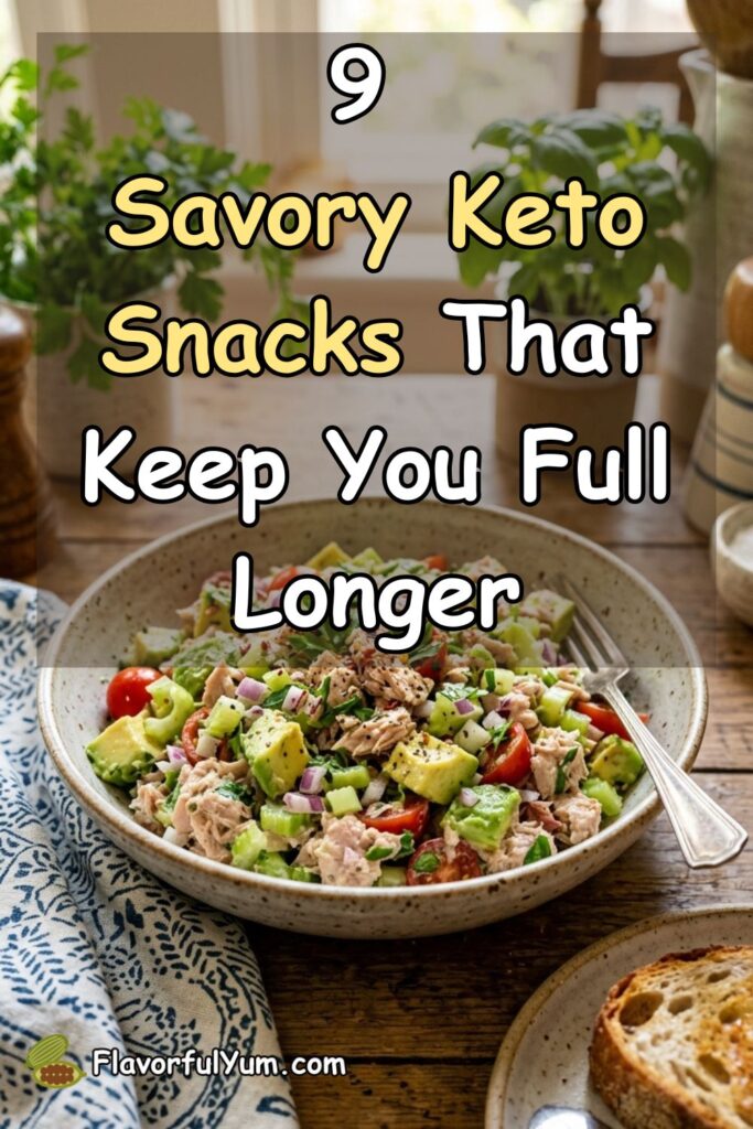 9 Savory Keto Snacks That Keep You Full Longer