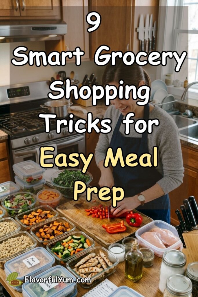 9 Smart Grocery Shopping Tricks for Easy Meal Prep